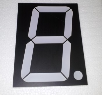 5inch 1digit red 7 segment led display 50101AS/50101BS ► Photo 1/2