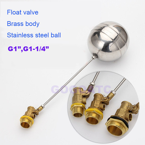 GOGO ATC High quality DN25 DN32 Cold Hot Water Tank Liquid Level Metal Float Valve 1