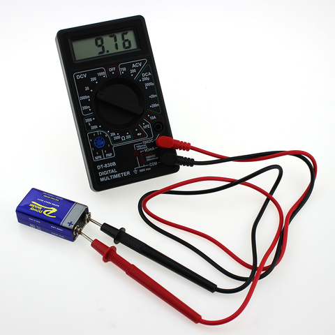 LCD Mini Digital Multimeter DT-830B Electric Voltmeter Ammeter Ohm Tester AC/DC 750/1000V Amp Volt Ohm Voltage Meter Tester ► Photo 1/1