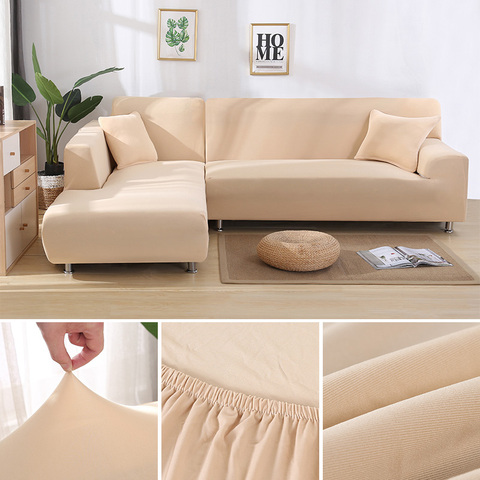 Stretch L Shaped Sofa Cover, Chaise Sectional Sofa Covers