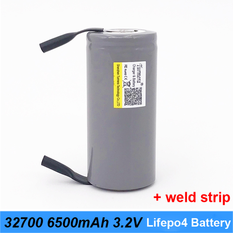 32700 battery charger 32700 lifepo4 3.2v 6500mah 33A 55A weld strip for screwdriver battery electric bike powered led lights O31 ► Photo 1/5