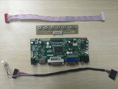 Latumab LCD LED LVDS Controller Board Driver kit for LTN156HT02 HDMI + DVI + VGA  Free shipping ► Photo 1/6