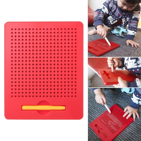 Magnetic Ball Sketch Pad Tablet Drawing Board Kids Magnetic Board