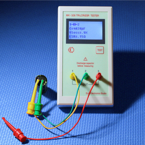Digital Multimeter LCR NPN PNP MOS Capacitance Resistance Tester Transistor Tester Capacitor ESR Inductance Resistor Meter ► Photo 1/6