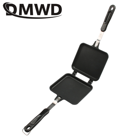 DMWD Gas Non-Stick Sandwich Maker Iron Bread Toast Breakfast Machine Waffle Pancake Baking Barbecue Oven Mold Grill Frying Pan ► Photo 1/6