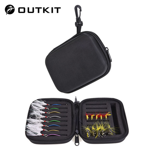 OUTKIT Fishing Lure Bag 16cm*11cm*5cm Spoon Fly Lure Jig Head Container Fishing Bag Large Capacity Lure Storage Bag Tackle ► Photo 1/6