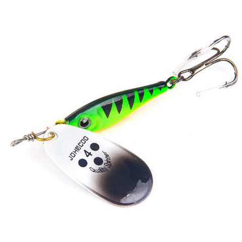 1pcs Spinner Spoon Lures Rotating 11g 15g 20g Metal Fishing Baits Sequins Jig Hard Baits Tackle Fishing Accessories ► Photo 1/6
