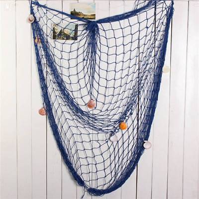 Nautical Decorative Fishing Net Seaside Beach Shell Mediterranean
