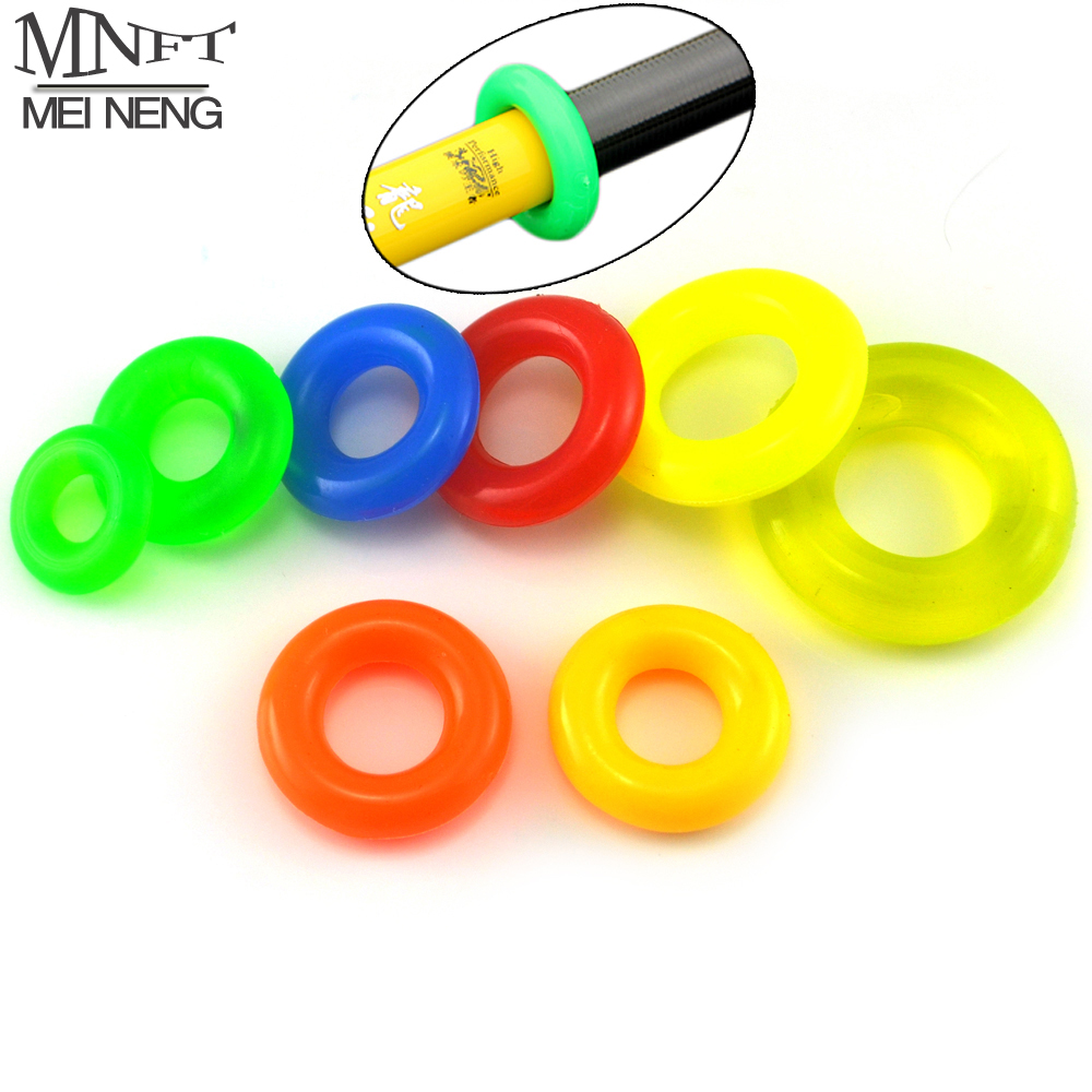 MNFT 12 Pcs/Lot All Sizes Soft Flexible Gel Rubber Float Stopper Fishing  Rod Clip Stop Tackle O Rings Ring Anti-skid Pole Sleeve - Price history &  Review