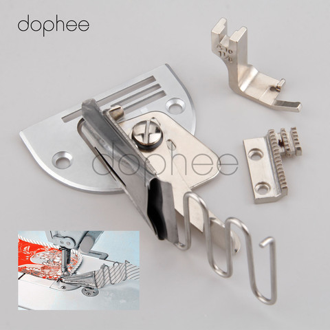 dophee 1pcs A10 30mm Hemmer Right Angle Bias Binder for Lockstitch Machine Sewing Overlock Folder Binding of Curve Edge ► Photo 1/6