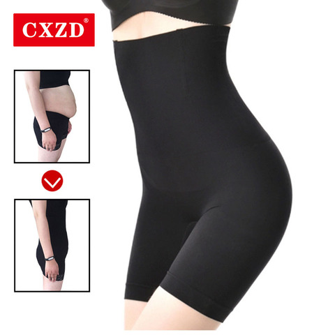 CXZD High Waist Trainer Shaper Tummy Control Panties Hip Butt Lifter Body Shaper Slimming Shapewear Modeling Strap Briefs Panty ► Photo 1/6