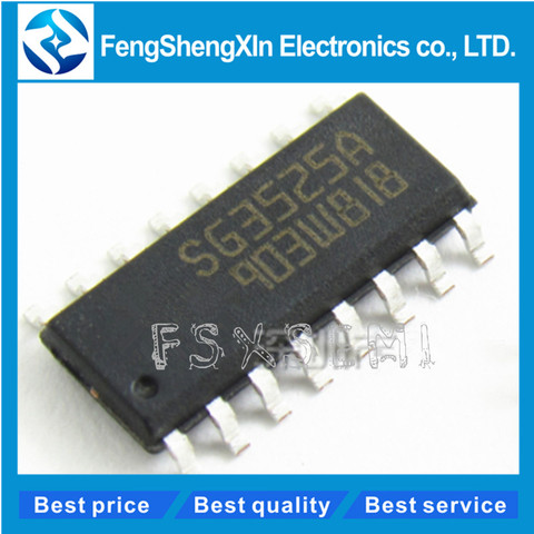 10pcs/lot SG3525A SOP-16 SG3525 KA3525A KA3525 REGULATING PULSE WIDTH MODULATOR IC ► Photo 1/1