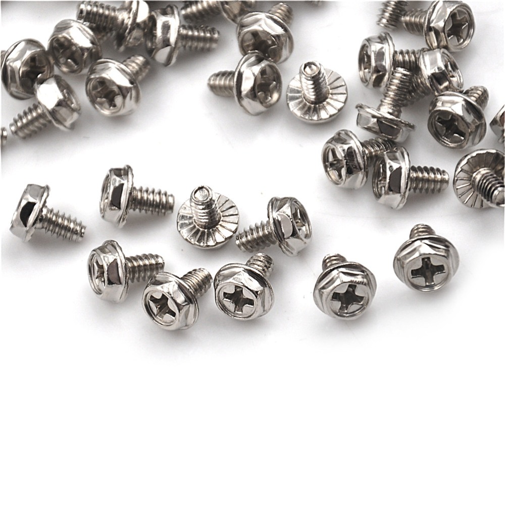 100 Pcs M3 Dia 3mm Hex Screw Nut Stainless Steel Nuts Good Quality DIY 