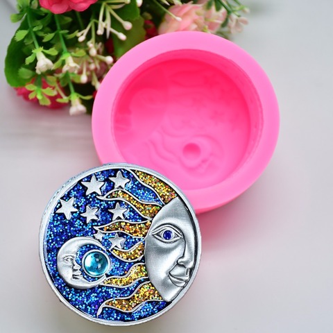 Hot Sell Sun Moon Star Silicone Mold Die Food-Grade Material Eyes Soap Mold Cake Maker Tool Kitchen Barbecue Supplies New ► Photo 1/6