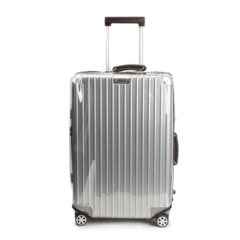 Thicken PVC Luggage Cover Transparent Suitcase Covers with Zipper Free Dismantling Clear Luggage Protector Cover 22