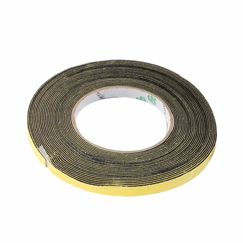 uxcell 5mm 10mm Single Sided Tape Adhesive Tape Sticker 1mm Thickness Sponge Tape 10M Length for Mounting Fixing Pad Sticky ► Photo 1/4