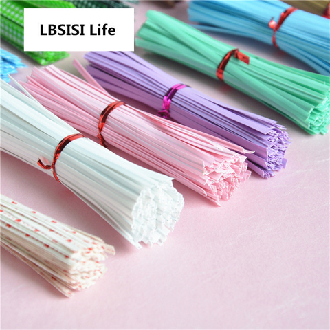 LBSISI Life 100pcs 10cm Cute Packing Sealing Wire Bakery Packing Sealing Bread Cake Decoration/Wire Twist Tie ► Photo 1/6