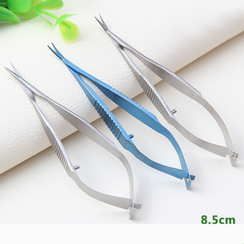 Ophthalmic microsurgery Stainless steel scissors animal experiment 8.5cm Venus scissors surgical tools ► Photo 1/5