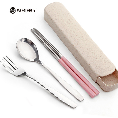Stainless Steel Travel Cutlery Knife Fork Spoon Chopsticks Lunch Box  Utensils - China Kitchenware and Kitchen Utensils price