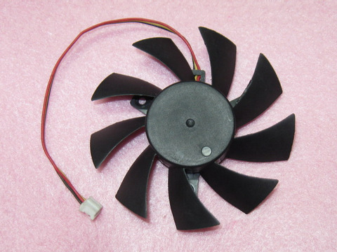 T128015SH 75mm Graphics / Video Card VGA Cooler Fan Replacement 40mm 12V 0.32A 3Wire 3Pin Connector for GIGABYTE GTS450 ► Photo 1/4