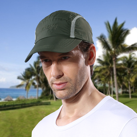 Outfly Men's Long Brim Baseball Cap Quick-dry Tennis Cap Summer Light  Breathable Sun Cap Sunshade Fishing Hat - Price history & Review, AliExpress Seller - outfly Official Store