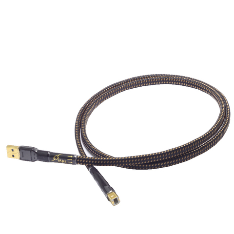 HiFi MPS HD-990 HiFi 99.9999% OCC+Silver Plated 24K10u Gold Plated Plug USB2.0 3.0 connector audio cable DAC PC Audio data cable ► Photo 1/6