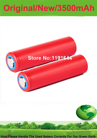 4PCS/LOT 3.6V NCR18650GA 3500mAh high drain 10A discharge current battery For SANYO ► Photo 1/3