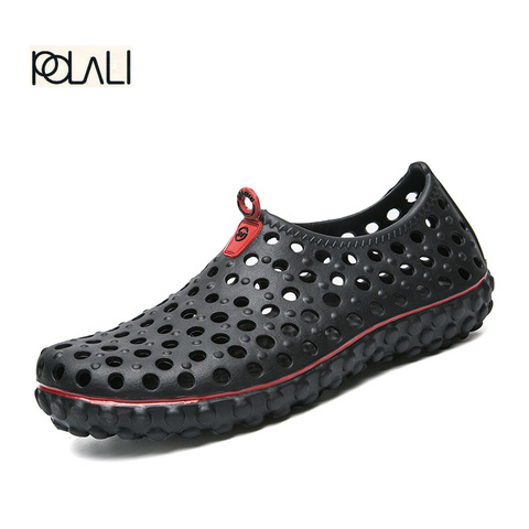 2022 Summer Beach Sandals Men Casual Shoes Brethable Flats Male Graden Clogs Slippers Slip On Fashion Loafers Light Big Size 45 ► Photo 1/6