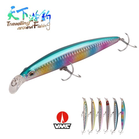 TAF A+ Minnow Fishing Lure Tungsten Weight System 125mm 23g Assorted Colors Hot Model Hard Bait Isca Artificial Fishing Wobblers ► Photo 1/6
