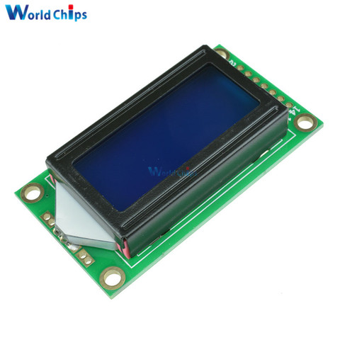 0802 LCD 8x2 Character LCD Display Module 5V LCM Blue Backlight For Arduino ► Photo 1/5