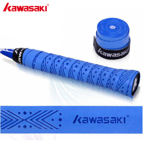 10pcs/lot Kawasaki Overgrip Tennis Racket Sweatbands Anti-slip Breathable Sweat Band Badminton Grip Tape X5 ► Photo 1/6
