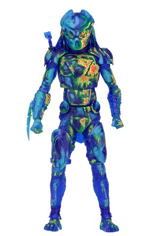 NECA the Predators Thermal Vision Fugitive Predator PVC Action Figure Collectible Model Toy ► Photo 1/4