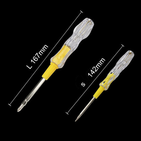 free shipping mini Test Pen Portable Flat Screwdriver Electric Tool Utility Light Device Screw Driver Hand Tools LED Voltage ► Photo 1/6