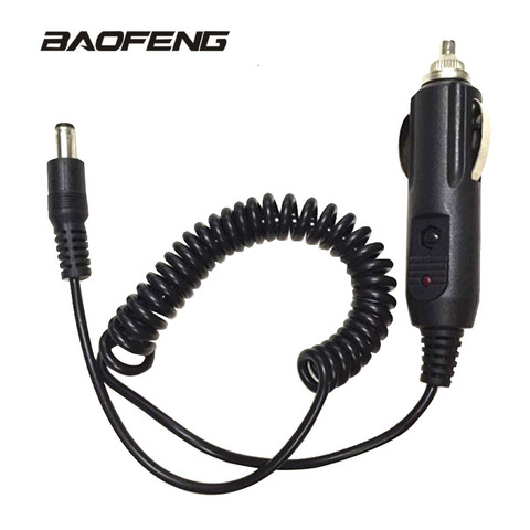 Car Lighter Slot Charger Cable For Baofeng UV-5R UV-5RE 5RA Walkie Talkie Charge Base 12V DC Power Charging for Radio Cord ► Photo 1/5