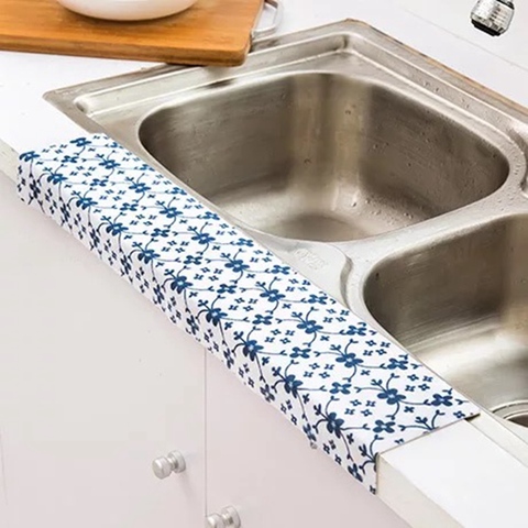 Kitchen Table Drawer Liner Self-adhesive Oil-Proof Waterproof Shelf Liner Bathroom Toilet Wall Stickers Kitchen supplies ► Photo 1/6