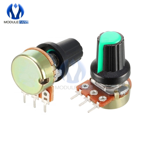 5PCS WH148 Rotary Potentiometer Linear Taper Potentiometer 1K 2K 3K 5K 10K 20K 30K 50K 100K 200K 300K 500K 1M Ohm Diy Electronic ► Photo 1/1
