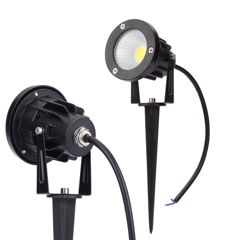 3W 5W 7W 9W Outdoor COB Garden Light 220V 110V LED Lawn Lamps 12V Waterproof Landscape Path Spotlights ► Photo 1/6