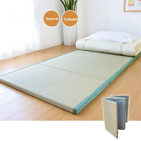 15%,Japanese Traditional Tatami Mattress Mat Rectangle Large Foldable Floor Straw Mat For Yoga Sleeping Tatami Mat Flooring ► Photo 1/6
