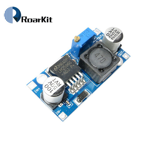 Free shipping! 100% New and original Ultra-small LM2596 power supply module DC-DC BUCK 3A adjustable step-down module ► Photo 1/6