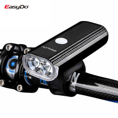 Easydo EL-1110 Dual XPG LED Headlight Alloy Housing 4400mAH Battery 1000Lumen 360 Degree Rotation Cycling Lighting Front Lantern ► Photo 1/6