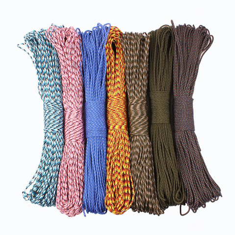 CAMPING SKY Paracord 2mm  3 Strand paracord Core Outdoor Camping Rope Parachute Cord Lanyard Tent Multifunction Corda ► Photo 1/1