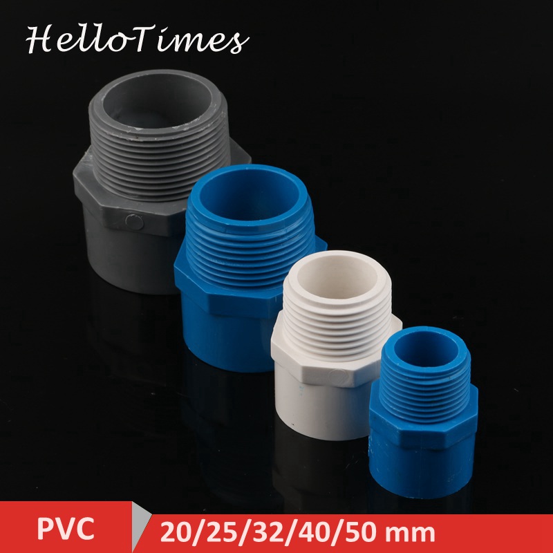 Buy Online 2pcs Pvc 1 2 3 4 1 1 5 Thread Connector 25 32 40 50 Mm Pvc Water Pipe Adapter Garden Irrigation Tube Fittings Alitools Buy Online 2pcs Pvc 1 2 3 4 1 1 5 Thread Connector 25 32 40 50 Mm Pvc Water Pipe Adapter Garden Irrigation Tube Fittings Alitools