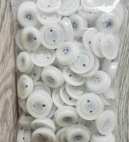 500x Coffee Degassing Valve Coffee Valve One-way Degassing Valve PE Exhaust Ventilation Vent Valves for Coffee Bag Coffee Beans ► Photo 1/1