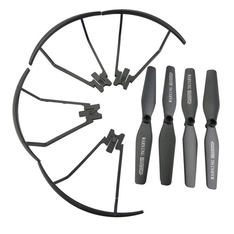 Upgraded Main Blade Propellers for TIANQU VISUO XS809 XS809HC XS809HW XS809W Drone CCW CW Propeller Guard Protectors Replaceme ► Photo 1/6