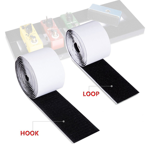 Adhesive Guitar Pedalboard Pedal Board Pedals Mounting Tape Length 2M Width 5CM Hook Loop Guitar Accessories ► Photo 1/6