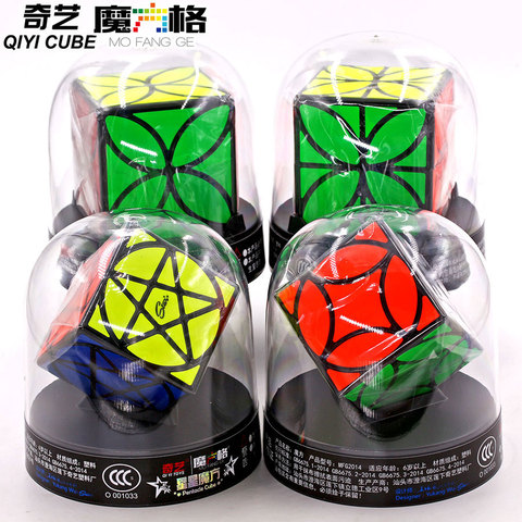 QiYi Magic Cube MoFangGe Clover Plus Pentacle Star Chinese Coin Puzzle Cubes Stickers Magic Puzzles Professional Educational Toy ► Photo 1/6