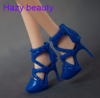 different styles for choose Casual High heel shoes Flat shoes for your barbie Doll Fashion Cute Newest BBI00702 ► Photo 1/6