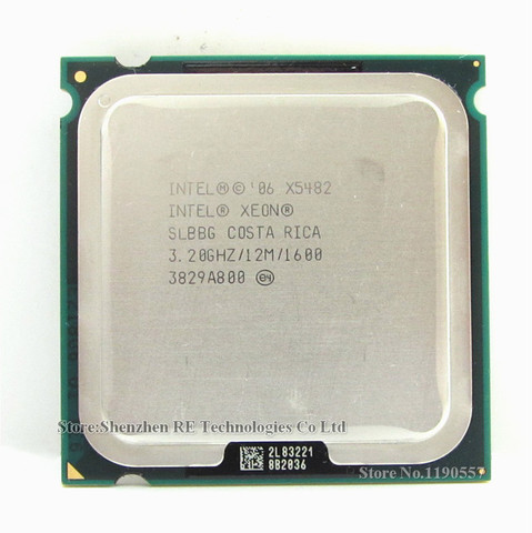 INTEL XEON X5482 Processor SLANZ 3.2GHz 12M 1600Mhz works on LGA775 mainboard ► Photo 1/4