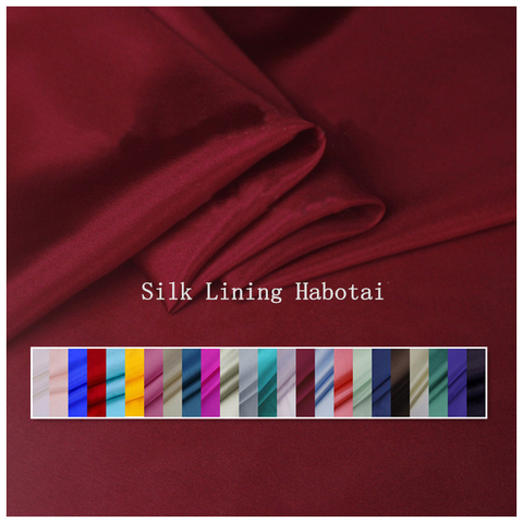 Pure Mulberry Silk Linings Habutai Fabric Tissu ► Photo 1/6