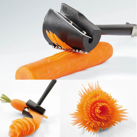 Kitchen Accessories Fruit Vegetable Slicer Kitchen Supplies Roll Flower Decorative Potato Carrot Cutter Slicer ► Photo 1/6